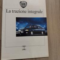 cartellina depliant trazione integrale lancia delt