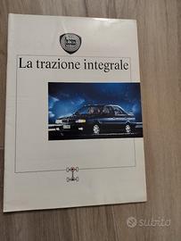 cartellina depliant trazione integrale lancia delt