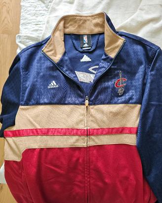 Giacca warm up Cleveland NBA originale Adidas 