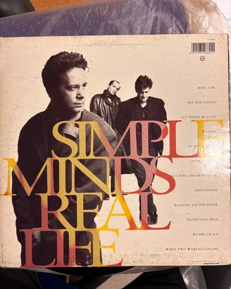 Simple Minds – Real Life (LP, 1991)