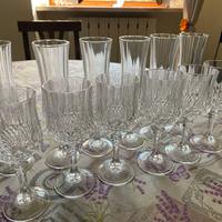 Servizio da 6 bicchieri da vino e da spumante