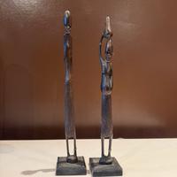 Statuine africane in legno