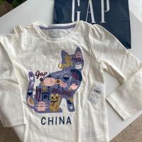 GAP T-shirt cotone con stampa Taglia 4 anni