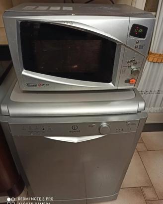 lavastoviglie e forno microonde 
