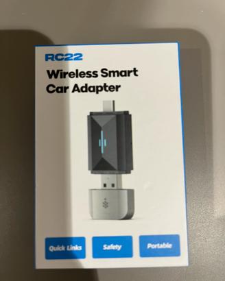Adattatore Carplay wireless Iphone/Android Auto