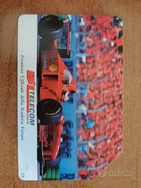 Scheda telefonica a tiratura limitata. Ferrari 