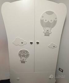 Armadio culla e como