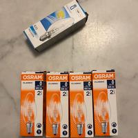 4 lampadine Osram + 1 omaggio