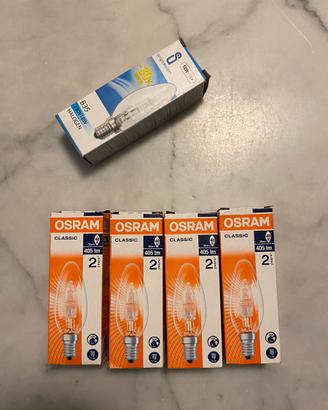 4 lampadine Osram + 1 omaggio