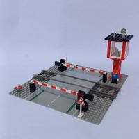 Lego system train 9v 4539 Manual Level Crossing an
