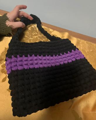 borsa uncinetto 