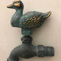 Rubinetto da esterno in ghisa forma anatra