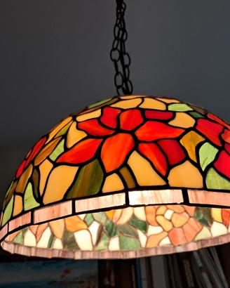 Lampadario tiffany vintage