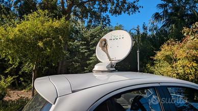 Antenna Satellitare Camper Automatica Moove + TV