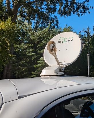 Antenna Satellitare Camper Automatica Moove + TV