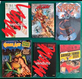 Lotto divisibile n 4 fumetti vari autori