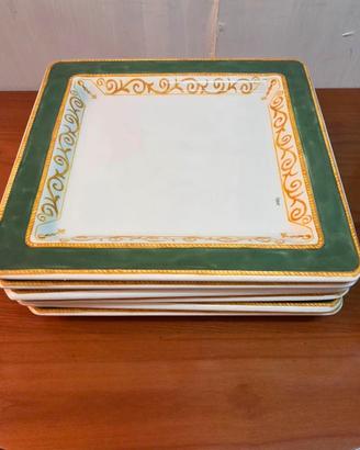Set di piatti quadrati Tiffany Boutique  ( mai usa