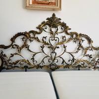 Letto Barocco con Testiera Alto Artigianato