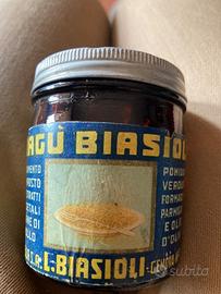 Barattolo ragù  L Biasoli  Nervi Genova vintage