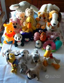 Peluche varie dimensioni