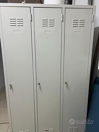 Armadietto  spogliatoio 3 posti