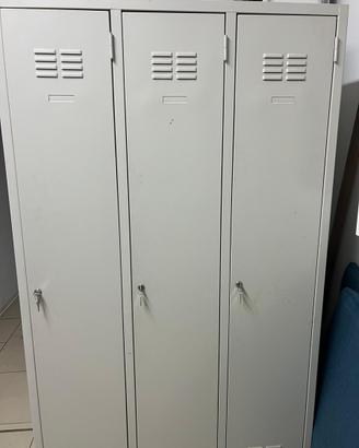 Armadietto  spogliatoio 3 posti