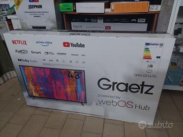 Smart TV  FHD 43" Greats LG WebOS HDR10 Bluetooth
