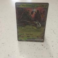 Carta Pokemon wo-chien ex