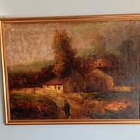 Grande quadro da sala anni '60