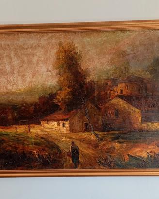 Grande quadro da sala anni '60