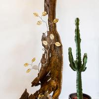 Lampada da arredo in legno