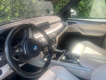 Bmw x5 2.5 d interni bianchi