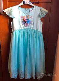 Vestito Frozen 5 - 6 anni Disney