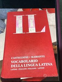 Dizionario latino castiglioni Mariotti