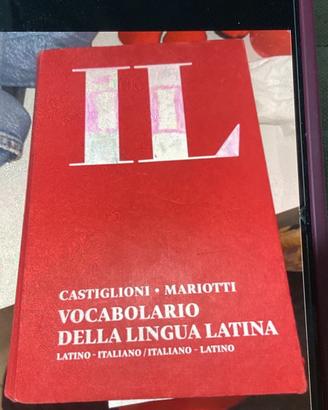 Dizionario latino castiglioni Mariotti