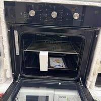 Forno ventilato vetro nero nuovo classe a+