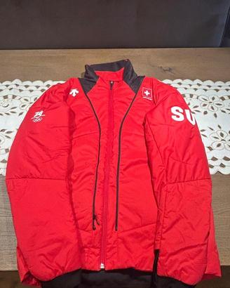 Giacca vento da  sci nazionale Svizzera olimpiadi