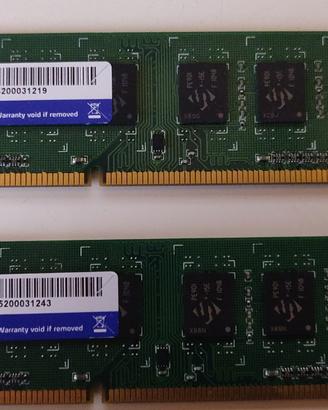 Stock memorie RAM per computer fisso