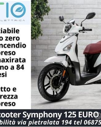 Sym Symphony 125 2026 PROMO BAULE E PARABREZZA fin