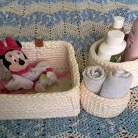 Set 3 Cestini per Fasciatoio