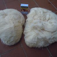 Matassa filo canapa lino vintage