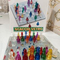 Scacchi in vetro Dal Negro