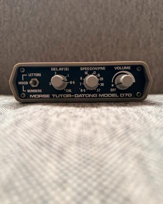 Morse Tutor Datong D70