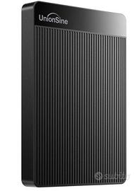 UnionSine Hard Disk Esterno 2,5" 500GB Ultra Slim 