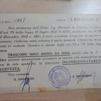 Cartolina AR 1941 Ospedale Ciano LIVORNO - Spedali