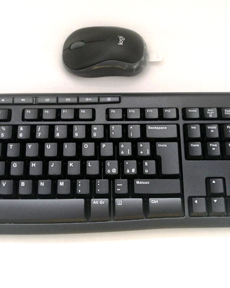 Tastiera e Mouse Wireless Combo Logitech MK270 -