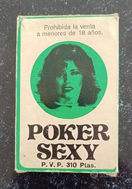 Carte poker vintage molto raro