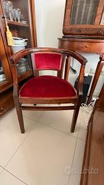 poltroncine a pozzetto vintage 
