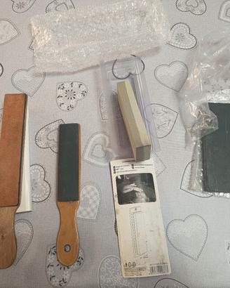 set coramella artigianale e pietre