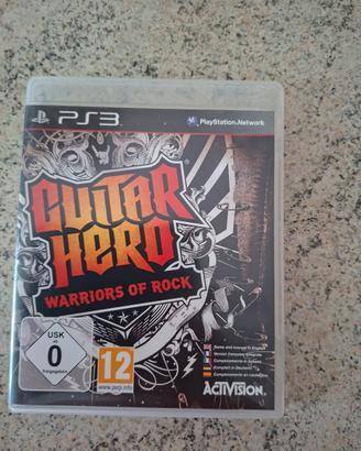 gioco per PS3 Guitar Hero warriors of rock